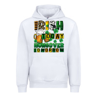 White Irish today hungover tomorrow Urban Hoodie - CowGirlArtShop