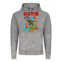 Cloud Rock sister of the birthday boy t rex Vintage Hoodie - Artiststas