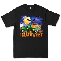 Black halloween truck Premium Tee - AdoDesignShop