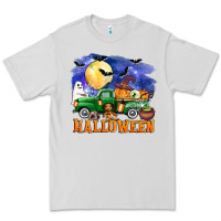 Dove Grey halloween truck Premium Tee - AdoDesignShop
