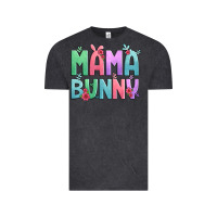 Vintage Black easter floral mama bunny Vintage Tee - Artiststas