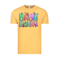Vintage Mustard easter floral mama bunny Vintage Tee - Artiststas
