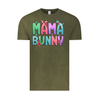 Vintage Olive easter floral mama bunny Vintage Tee - Artiststas