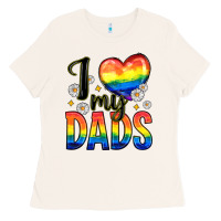 Bone i love my dads Ladies Tee - Zillion Design Studio