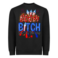 Black boom bitch get out the way Heavyweight Sweatshirt - NancyCooperArtShop