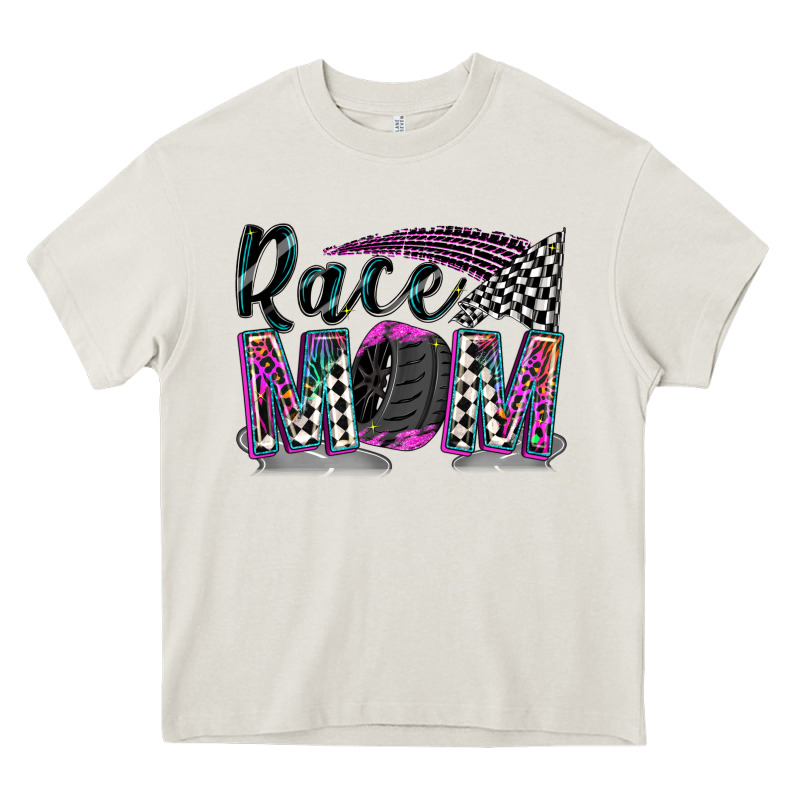 Race Mom Heavy Core Tee by Zillion Design Studio | Teevron
