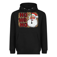Black Ho Ho Ho Santa Heavyweight Hoodie - Bettercallsaul