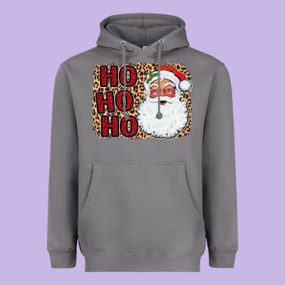Ho Ho Ho Santa Heavyweight Hoodie Designed By Bettercallsaul