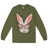 Army Green hip hop Long Sleeve Tee - MaliasSmallBusiness