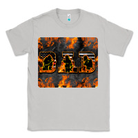 Moon Dust American Firefighter Dad Classic Tee - LillyAllenDesigns