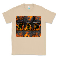 Mushroom American Firefighter Dad Classic Tee - LillyAllenDesigns