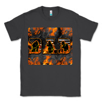 Smoke American Firefighter Dad Classic Tee - LillyAllenDesigns