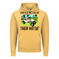 Vintage Mustard they see me rollin' they hattin' Vintage Hoodie - Artiststas