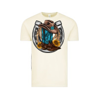 Vintage Arctic western horseshoe boots hat rope sunflower Vintage Tee - AdoDesignShop