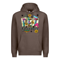 Coffee Western Pet Groomer Premium Hoodie - texasbilliewilder