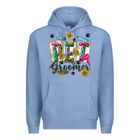 Colony Blue Western Pet Groomer Premium Hoodie - texasbilliewilder