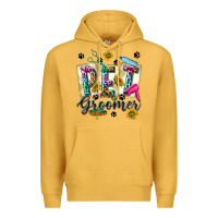 Mustard Western Pet Groomer Premium Hoodie - texasbilliewilder