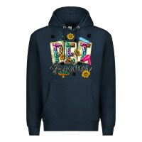 Navy Western Pet Groomer Premium Hoodie - texasbilliewilder