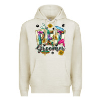 Oatmeal Heather Western Pet Groomer Premium Hoodie - texasbilliewilder