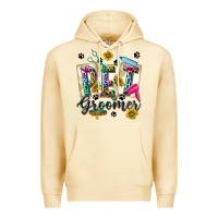 Pina Colada Western Pet Groomer Premium Hoodie - texasbilliewilder