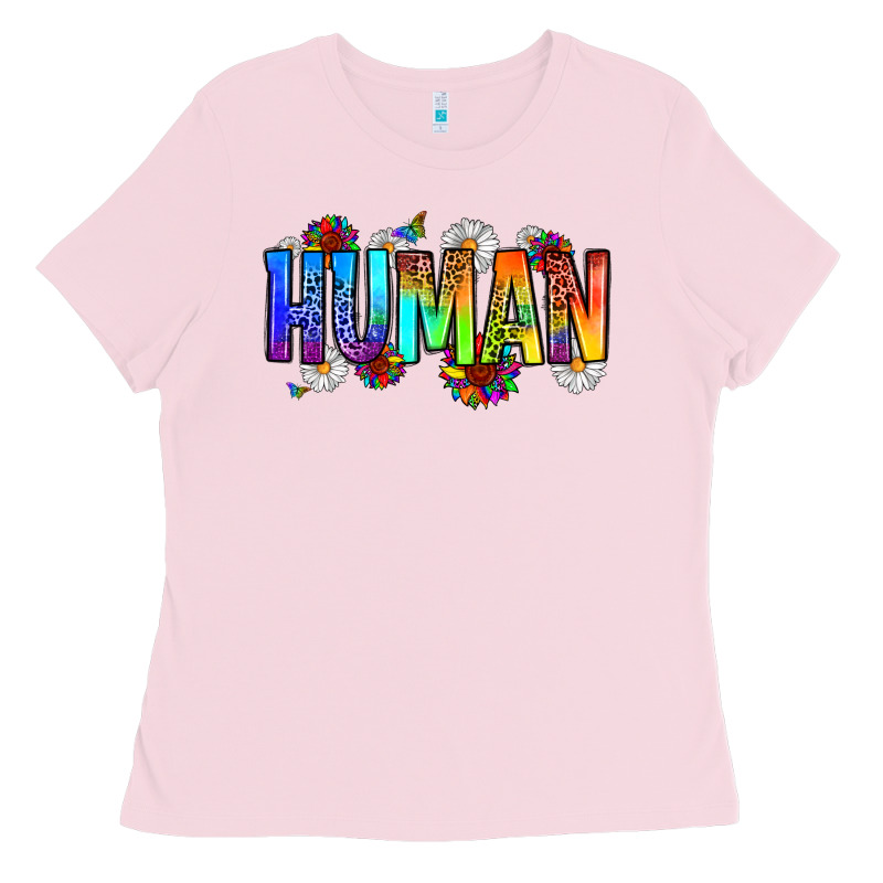 Human Ladies Tee by Zillion Design Studio | Teevron