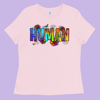 Human Ladies Tee Designed By Zillion Design Studio