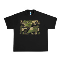 Black camouflage background Urban Heavy Tee - BarkalooDesign