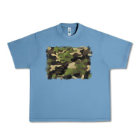 Pebble Blue camouflage background Urban Heavy Tee - BarkalooDesign