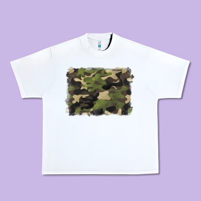 Camouflage Background Urban Heavy Tee Designed By Barkaloodesign