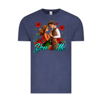 Vintage Denim you and me Vintage Tee - AdoDesignShop