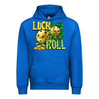 Cobalt Luck and roll Urban Hoodie - CowGirlArtShop