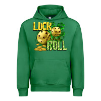 Emerald Luck and roll Urban Hoodie - CowGirlArtShop