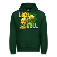 Forest Green Luck and roll Urban Hoodie - CowGirlArtShop