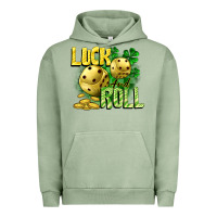 Pigment Oil Green Luck and roll Urban Hoodie - CowGirlArtShop