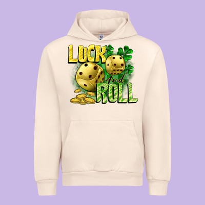 Luck And Roll Urban Hoodie Designed By Cowgirlartshop