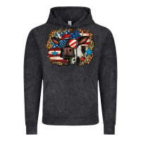 4th Of July Cow Vintage Hoodie | Teevron