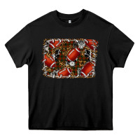 Black christmas football Heavy Core Tee - RanaPortraitStore