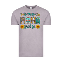 Vintage Zinc because mama said so western sunflowers Vintage Tee - Artiststas