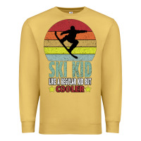 Antique Gold ski kid like a regular kid but coolers Premium Sweatshirt - Bettercallsaul