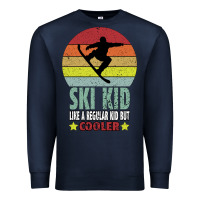 Navy ski kid like a regular kid but coolers Premium Sweatshirt - Bettercallsaul