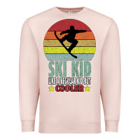 Pale Pink ski kid like a regular kid but coolers Premium Sweatshirt - Bettercallsaul
