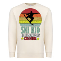Ski Kid Like A Regular Kid But Coolers Premium Sweatshirt | Teevron