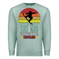 Seafoam ski kid like a regular kid but coolers Premium Sweatshirt - Bettercallsaul