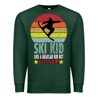 Sports Green ski kid like a regular kid but coolers Premium Sweatshirt - Bettercallsaul