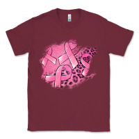 Burgundy breast cancer patches Classic Tee - Jasminsmagicworld