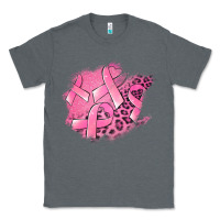 Charcoal Heather breast cancer patches Classic Tee - Jasminsmagicworld