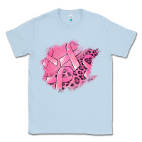 Dusty Blue breast cancer patches Classic Tee - Jasminsmagicworld