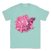 Seafoam breast cancer patches Classic Tee - Jasminsmagicworld