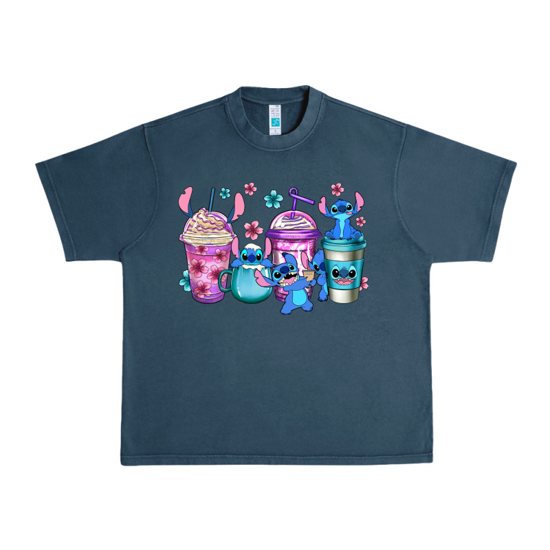 Stitch Coffee Urban Heavy Tee by Jasminsmagicworld | Teevron