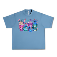 Pebble Blue stitch coffee Urban Heavy Tee - Jasminsmagicworld